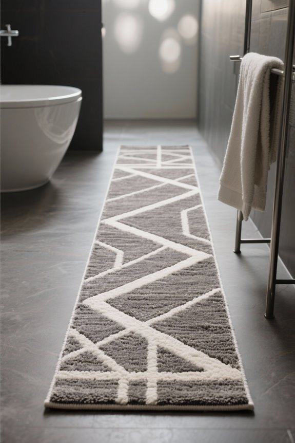 bathroom rug selection factors