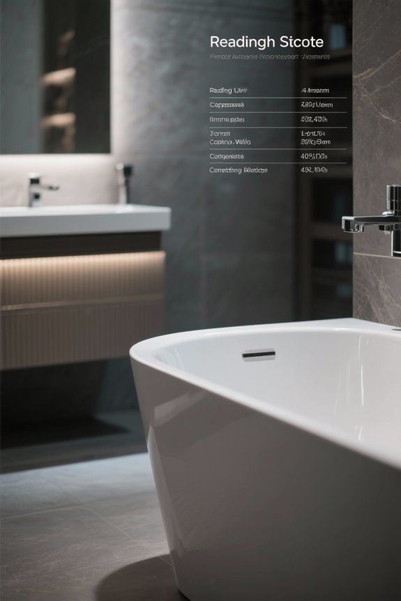 bathtub capacity measurement guidelines