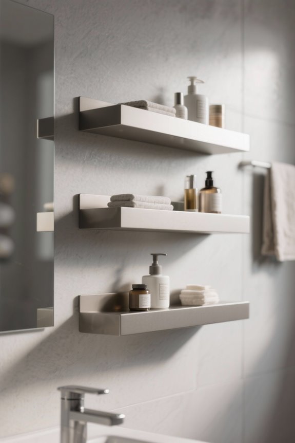 choosing durable floating shelves
