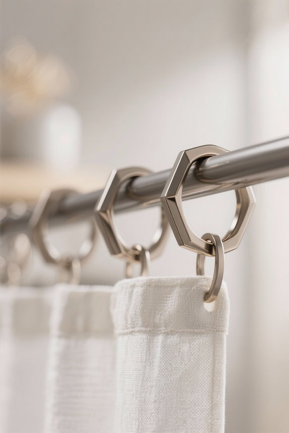 choosing durable shower rings