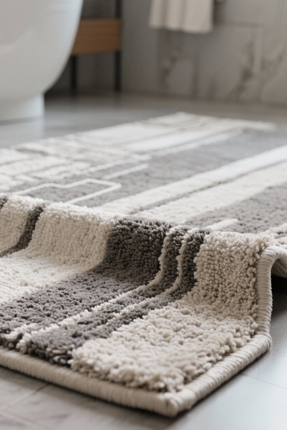 choosing the right bath rug