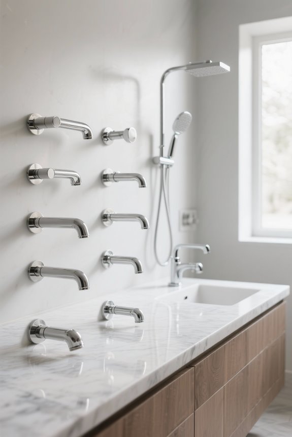 customized shower arm extensions