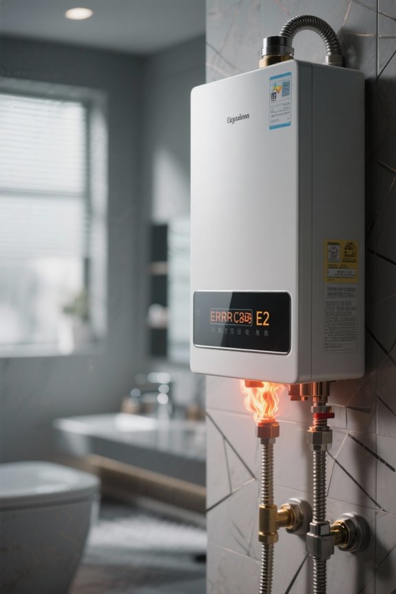 e2 error indicates overheating
