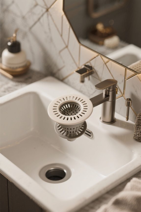effective drain hair catcher