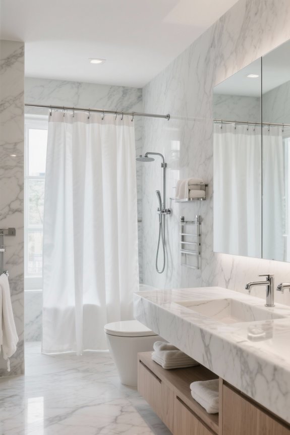 modern shower curtain ideas