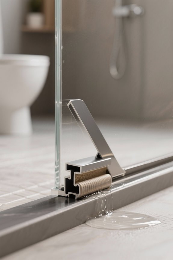 shower door seal considerations