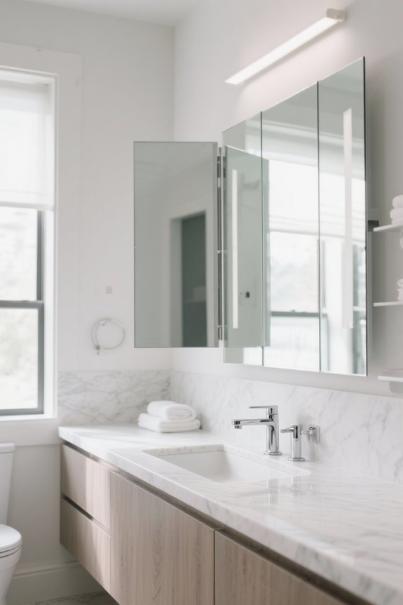 stylish storage medicine cabinets
