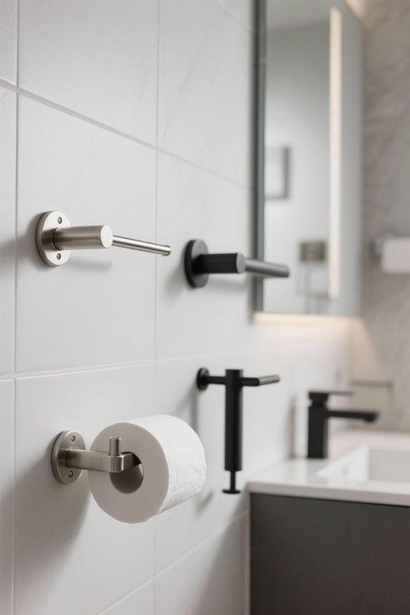 toilet paper holder options