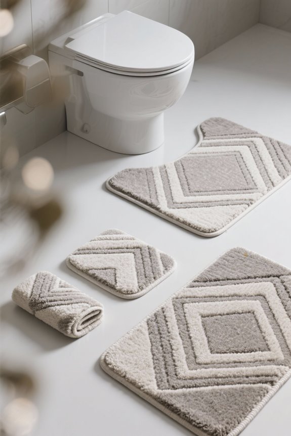 toilet rug set considerations