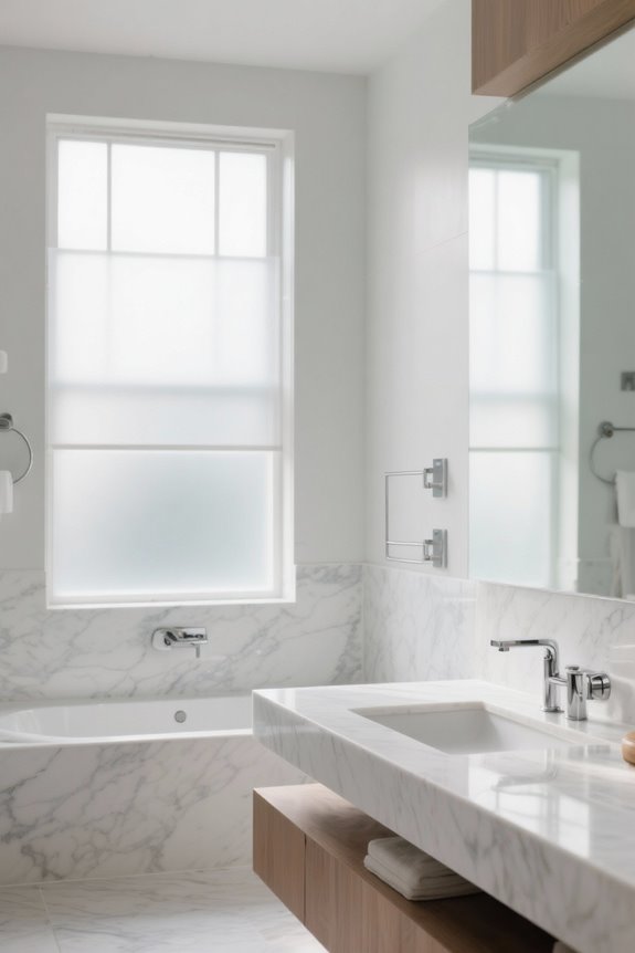 top frosted window films